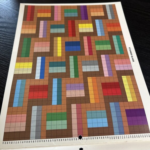 Vintage Afghan Calendar 1994 - The Needlecraft Shop #941212 With stitch Guide - Picture 4 of 4